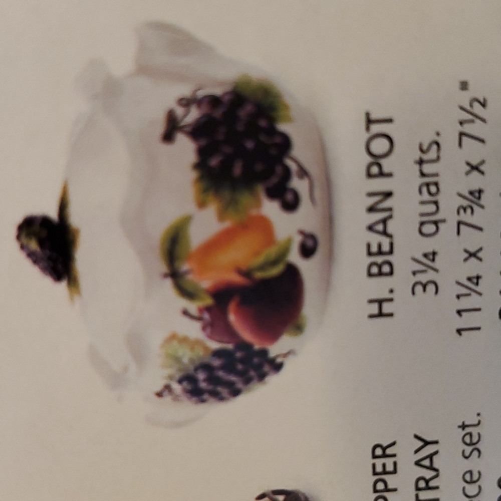 Sonoma Villa, Bean Pot /Casserole New 3 1/4 quarts Celebrating Home Interiors - Picture 8 of 12